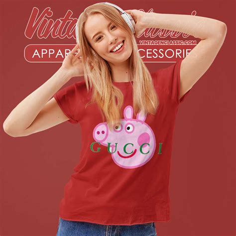 gucci shirt dress replica|peppa pig gucci shirt real.